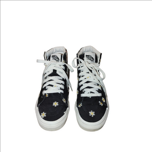 VANS Sk8 Hi Floral Plaid Size 5.5